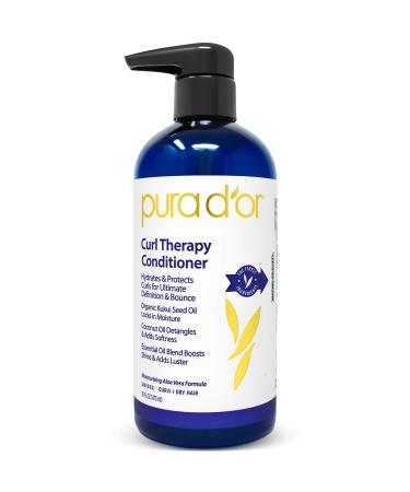 Pura D'or Curl Therapy Conditioner 16 fl oz (473 ml)