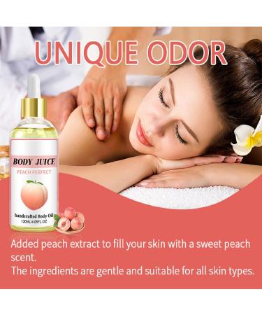 Buy Body Juice Oil - Strawberry Shortcake & Peach Scented Body Oil for Women - Hydrating & Nourishing Skincare - Buy Online on SooperMarket.com