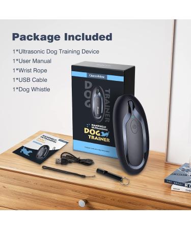 Stop Dog Barking Device Ultrasonic Anti Barking Devices for Dogs 16.4FT Rechargeable Handheld Dog Barking Control Device Dog Barking Deterrent Dog training Tool Anti Bark Stopper for Most Dogs - Buy Online on SooperMarket.com