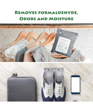 UNIROI 10 Pack Bamboo Charcoal Bags - Activated Charcoal Absorbent Bags for Home, Shoes, Car, Pet, Closet - Buy Online on SooperMarket.com