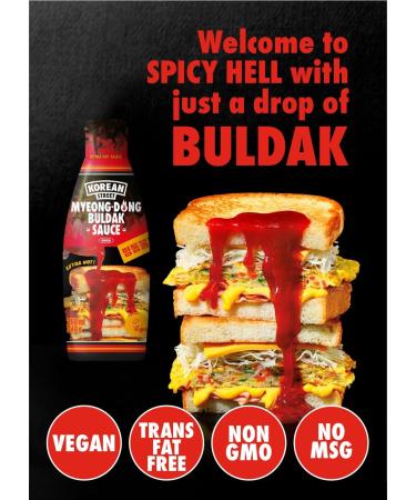 Korean Street Sauce - Buldak Extremely Spicy | Authentic Flavor | International Shipping - Buy Online on SooperMarket.com