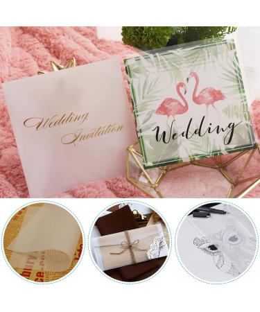 Cridoz 115GSM Transparent Vellum Paper 8.5 x 11 - Ideal for Printing Invitation Cards and Tracing - Buy Online on SooperMarket.com