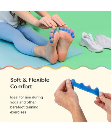 ZenToes Silicone Toe Spacers - Correct Toe Alignment & Bunion Relief - 1 Pair (Moonlight) | International Shipping Available - Buy Online on SooperMarket.com