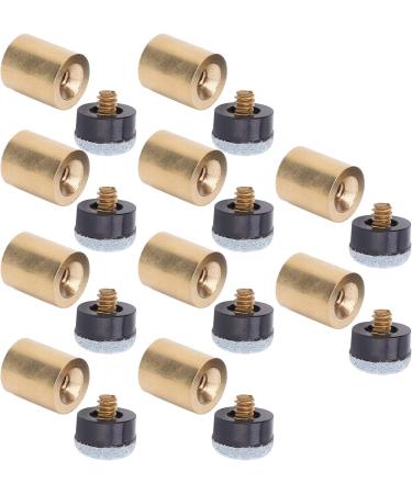 VGEBY 10pcs Billiard Club Tips - Slip On Pool Cue Tips Replacement (13MM) for Nine Ball & Pool Play - Buy Online on SooperMarket.com