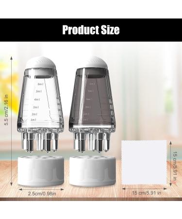 Hair Oil Applicator Bottle 2PCS Scalp Oil Applicator Scalp Massage Comb with Roller Ball Portable Liquid Oil Dispenser Mini Hair Raising Solid Hair Massage Tool - Buy Online on SooperMarket.com