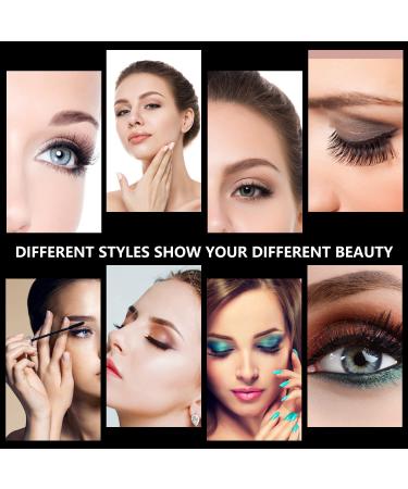 Upgrade 3D Magnetic Eyelashes Kit | No Glue, Waterproof Eyeliners - 5 Pairs - Buy Online on SooperMarket.com
