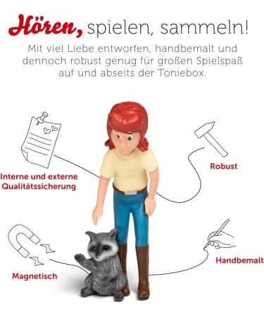 Buy Tonies Audio Figures for Toniebox - Bibi & Tina: The Raccoons Are Loose | 40 Min Kids' Playtime International Shipping - Buy Online on SooperMarket.com