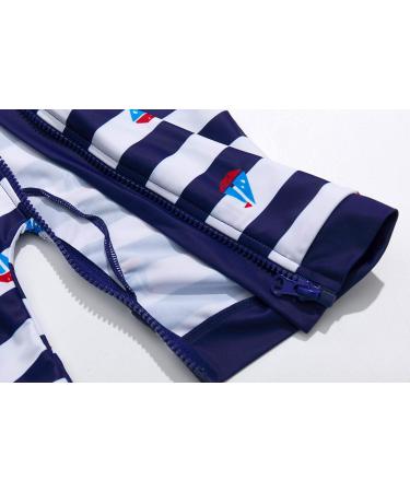 Bonverano Baby Boys Swimsuit | UPF 50+ Sun Protection | Full-Length Zipper | 2-3 Years Yawl - Buy Online on SooperMarket.com