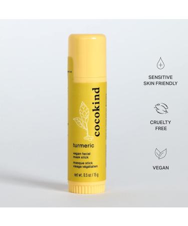 Cocokind Turmeric Mask Stick - Organic Spot Treatment for Dark Spots & Acne with Turmeric Tea Tree Oil & Ginger Root - Buy Online on SooperMarket.com