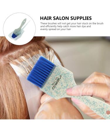 Minkissy Highlight Hair Brush Tint Bowls Set Hair Dye Brush and Bowl Set Professional Hair Dye Kit Salon Hair Coloring Dyeing Kit Tint Tool (Blue) Hair Color Brush Hair Dyeing Bowl - Buy Online on SooperMarket.com