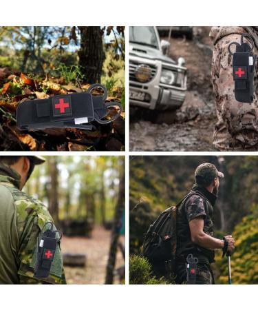 Feloyal Tactical Molle Tourniquet Holder Bag - Military Pocket Emergency Equipment Pouch for First Aid & Trauma Scissors (Black) - Buy Online on SooperMarket.com