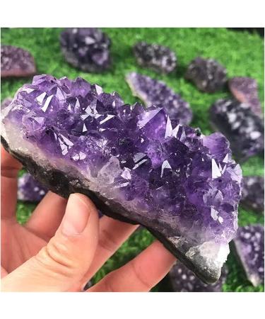 Amethyst Rough Stone 30-60g Uruguay Amethyst Cluster cave Pieces of Original Stone specimens Placed