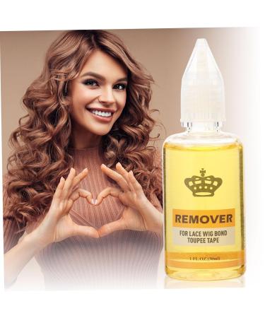 2 Hair Extension Glue Remover - Lace Glue & Tape Remover for Wigs | 30ml Adhesive Solution - Buy Online on SooperMarket.com