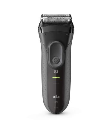 Braun Electric Razor for Men Foil Shaver, Rechargeable, Black, 4 Piece Set 3000s