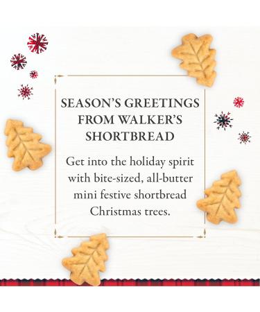 Buy Festive Mini Bag Shortbread Trees - International Shipping Available | Delicious Holiday Treats - Buy Online on SooperMarket.com