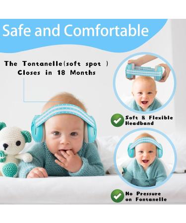 Yiomxhi Adjustable Baby Ear Defenders | Noise Suppression Hearing Protection for 0-36 Months | Protect Your Baby's Ears - Buy Online on SooperMarket.com