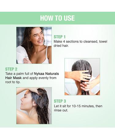 Nykaa Naturals Amla & Curry Leaves Hair Mask - 6.76 oz | Promotes Hair Growth & Nourishes Thin Hair | Safe for Colored Hair - Buy Online on SooperMarket.com