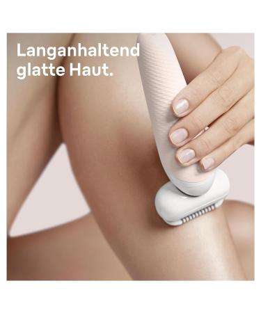 Buy Braun Silk- pil 9 Flex Epilator for Women - 5 Attachments Flexible Head White/Gold | International Shipping Available - Buy Online on SooperMarket.com