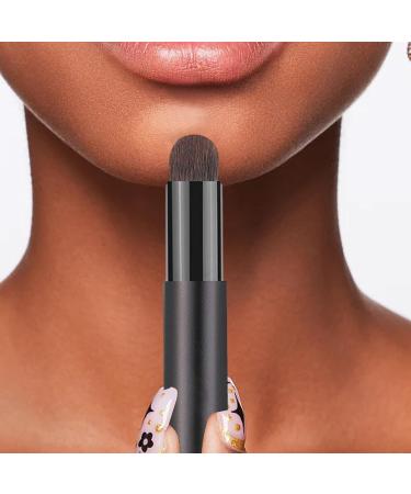 Goowafur Lip Brush | Lip Gloss Applicator with Lid Portable Brush Lip Gloss Makeup Brush Makeup Applicator Eyeshadow Brush for Women Girls - Buy Online on SooperMarket.com