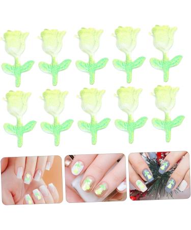 FOYTOKI Nail Art Accessories Resin Nail Tulip Charm for nail gems charms for nails 3d three-dimensional Acrylic Nail Art Flowers Nail Asssories 0.5x1x0.3cm As Shown1 - Buy Online on SooperMarket.com