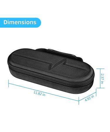 Travel Hard Stethoscope Case for Littmann Classic III, Cardiology IV, MDF Acoustica - Black - Buy Online on SooperMarket.com