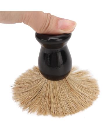Premium Multi-Purpose Synthetic Beard Brush - Shiny Black | Comfort & Portability for Home Travel & Salon | Ideal Beard Styling Tool - Buy Online on SooperMarket.com