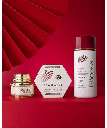Makari Classic Caviar Skin Brightening Body Glycerin 5.1 fl.oz - Anti-Aging Gel-Cream | Moisturizing & Brightening for Dark Marks, Scars, Wrinkles, Dry Patches - Buy Online on SooperMarket.com
