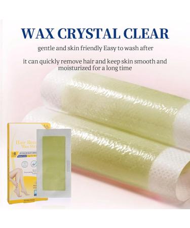 20-Piece Wax Strips Set for Men & Women - Body & Facial Hair Removal | Ideal for Legs Brazilian Arms Armpits & Bikini - Buy Online on SooperMarket.com