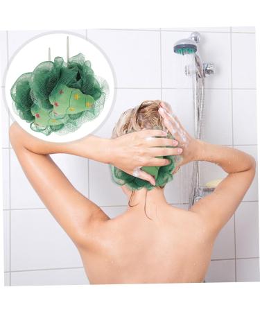 Angoily 2pcs Bath Ball Loofah for Sensitive Skin - Girl's Cartoon Bath Sponges & Scrubbers for Holiday & Daily Use - Buy Online on SooperMarket.com