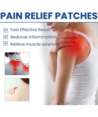 Relief Patches for Joint & Muscle Pain - 3 Breathable Stickers to Reduce Stiffness & Soreness | Effective Shoulder Pain Treatment - Buy Online on SooperMarket.com