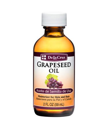De La Cruz Grapeseed Oil  2 fl oz (59 ml)