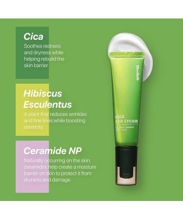 Meebak Cica Eye Cream 1 fl oz - Dark Circles & Puffiness Anti-Aging Treatment - Buy Online on SooperMarket.com
