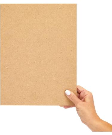 0.25 Thick MDF Chipboard Sheets for Painting, Arts and Crafts - 9x12 inches, 12 Pack - Buy Online on SooperMarket.com