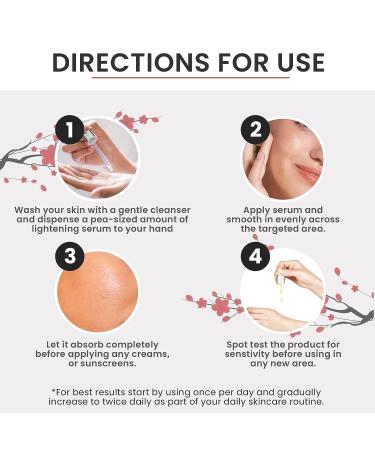 Geisha Kojic Acid Serum 1 Fl oz - Dark Spot Corrector for Face, Body, Armpits, Elbows, Knees - Made in USA - Buy Online on SooperMarket.com