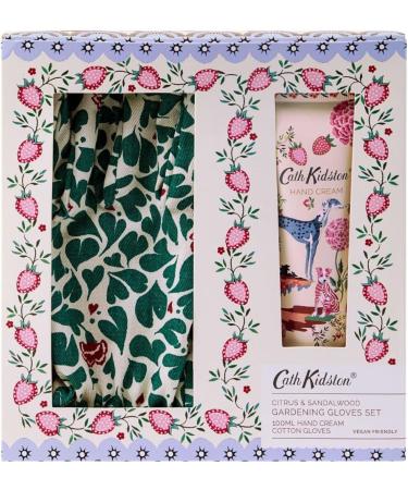 Cath Kidston Beauty Artist Kingdom Gardening Gloves Set with 100ml Hand Cream - 235g Gardener's Gloves Included - Buy Online on SooperMarket.com
