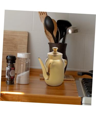 Alipis Filter Residue Oil Pot Olive Oil Home Supply Oil Dispensers Oil Jug Oil Holder Oil Container Kitchen Household Oil Container Vinegar Bottles Sauce Multipurpose Stainless Steel - Buy Online on SooperMarket.com