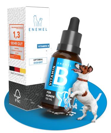 Vitamin B COMPLEX for dogs 100ml | All B vitamins included | Innovation through drops | Vitamin B dog | Made in Germany