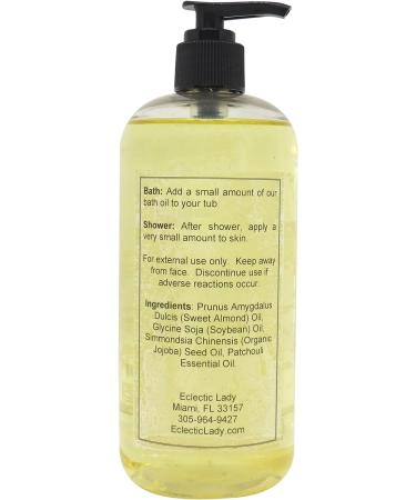 Eclectic Lady Patchouli Bath Oil - 16 oz - Buy Online on SooperMarket.com