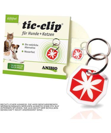 Anibio Tic Clip for Dogs & Cats - Effective Tick Protection | International Shipping Available - Buy Online on SooperMarket.com