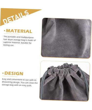 2pcs Multipurpose Draw Practical Lint Pouches Pouch Electric Bags Dustproof Storage Organizing Bag - Buy Online on SooperMarket.com