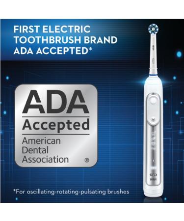 Oral-B 7500 Electric Toothbrush Kit with Replacement Brush Heads & Travel Case - White - Buy Online on SooperMarket.com