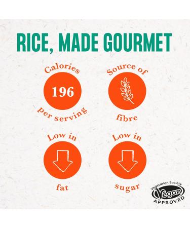 Merchant Gourmet Brown Red Wild Microwave Rice - Pack of 6 x 250g Pouches - Buy Online on SooperMarket.com