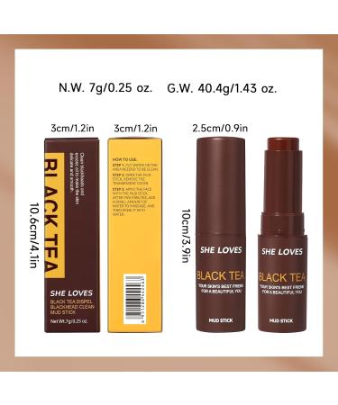 Face Moisturizer Stick - Multi Lip Balm for Wrinkles Dryness & Elasticity | Skin Smoothing Cream | Black Tea Body Care - Buy Online on SooperMarket.com
