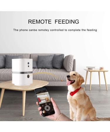 SKYMEE Petalk AI II: WiFi Dog Camera with Treat Dispenser, 180 PTZ, Night Vision - Alexa Compatible - Buy Online on SooperMarket.com