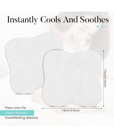 40 Pieces Hydrogel Soothing Gel Nipple Pads - Reusable Breastfeeding Nursing Pads for Sore Nipples Relief | International Shipping - Buy Online on SooperMarket.com