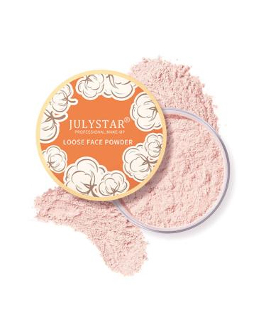 Pink Setting Loose Face Powder Matte Setting Powder Oil Control Minimizes Pores Long Lasting Waterproof Setting Powder Makeup Kit For Oily Skin With Soft Focus Effect (02#Pink Complexion) 02 #Pink Complexion
