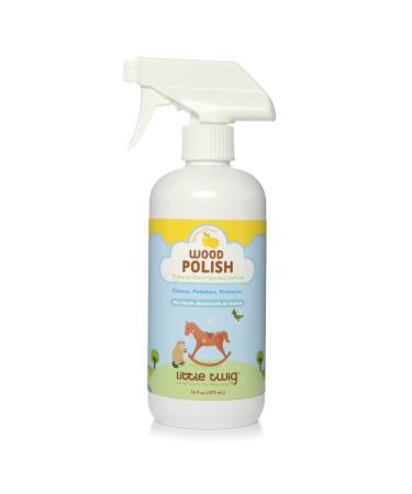 Little Twig Wood Polish Lemon Fresh Scent 16 Fluid Ounce
