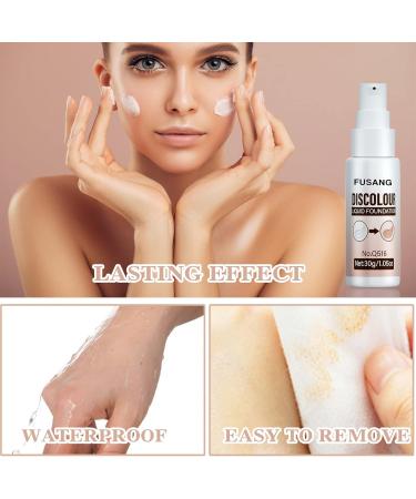 Fusang Color Changing Foundation Long Lasting Moisturizing Concealer Cover Cream Full Coverage Flawless Colour Changing Foundation Waterproof Liquid Base Makeup Suitable for Women&Girls - Buy Online on SooperMarket.com