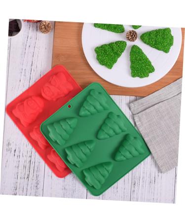 CIYODO Christmas Baking Molds Silicone Molds Gum Paste Molds Tool Trays DIY Handicraft Mold Crafts Fudge - Buy Online on SooperMarket.com