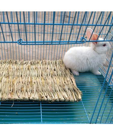 PINVNBY Natural Straw Grass Mat for Rabbit Bunny Cage - 6 Pcs - Buy Online on SooperMarket.com